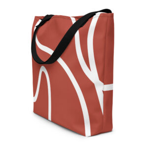 All-Over Print Large Tote Bag ZEBROS